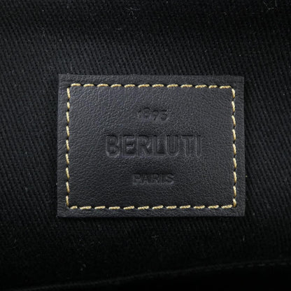 ベルルッティ ニノGMロッジキャンバス クラッチバッグ