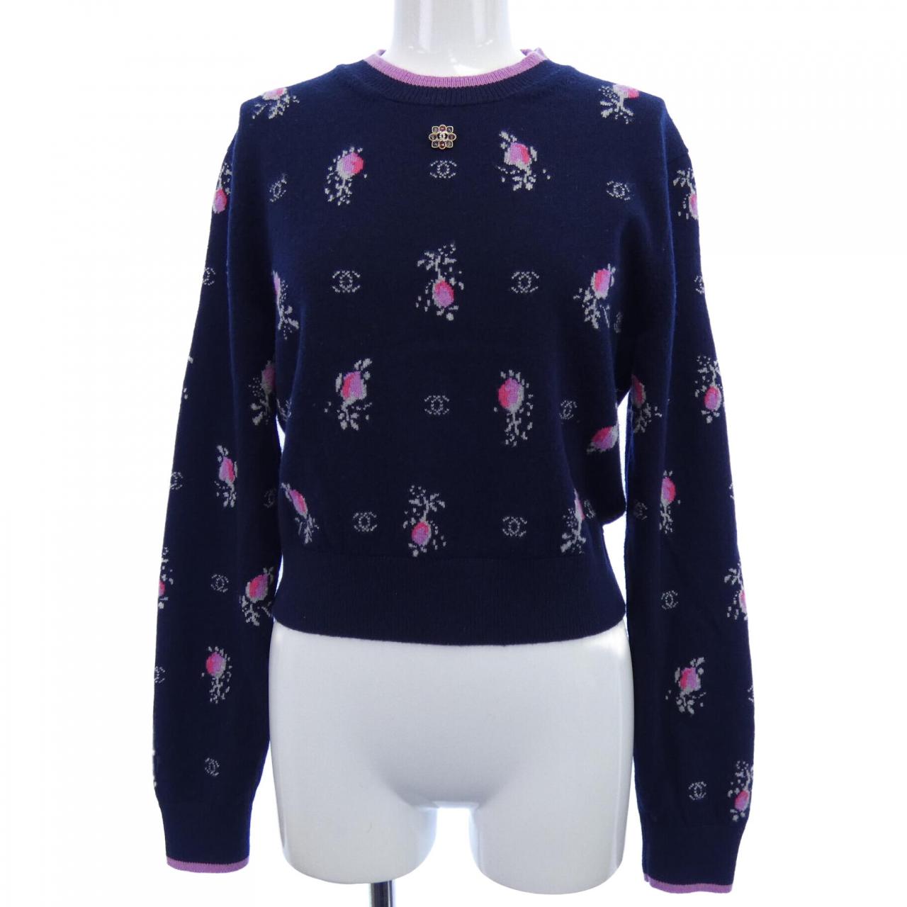 シャネル カシミヤ100％ニット