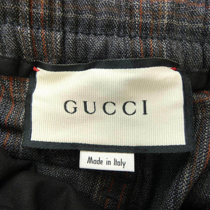 グッチ チェックパンツ