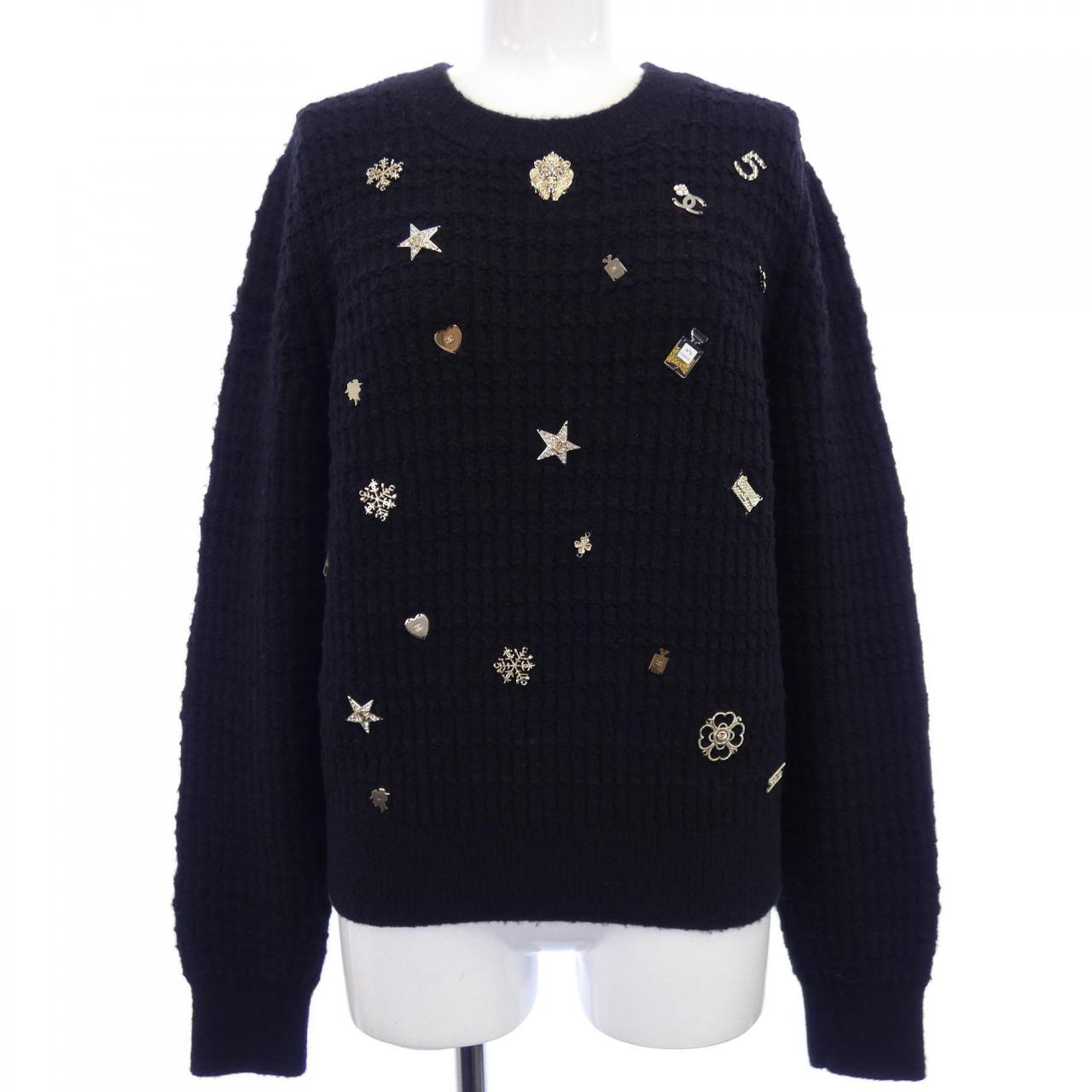 シャネル カシミヤニットトップス