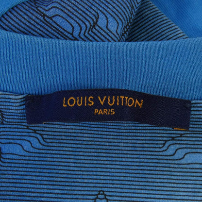 ルイヴィトン LOUIS VUITTON 2054インタルシアプリンテッドコットンTシャツ