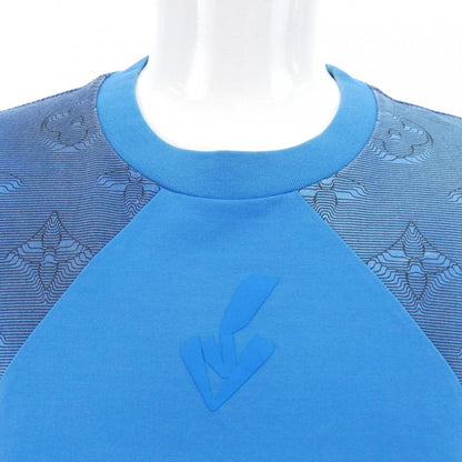 ルイヴィトン LOUIS VUITTON 2054インタルシアプリンテッドコットンTシャツ