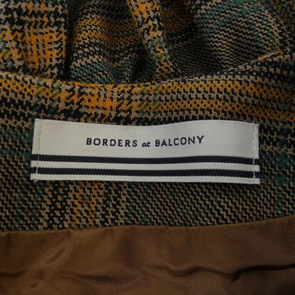 BORDERS at BALCONY チェック スカート