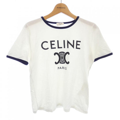 セリーヌ CELINE PARIS トリオンフ コットンTシャツ