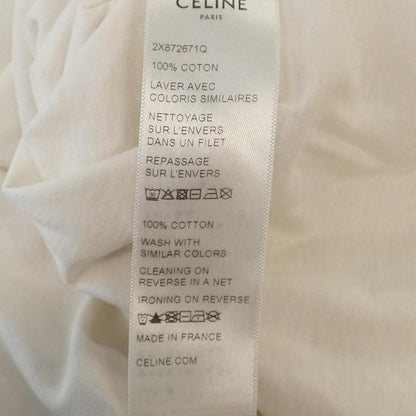 セリーヌ CELINE PARIS トリオンフ コットンTシャツ