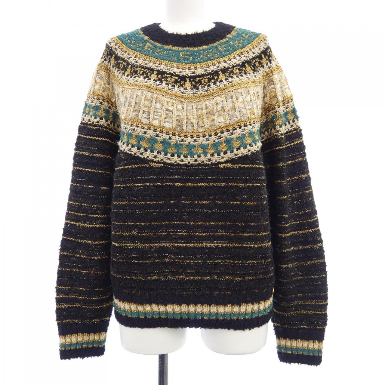 シャネル カシミヤ混ニット