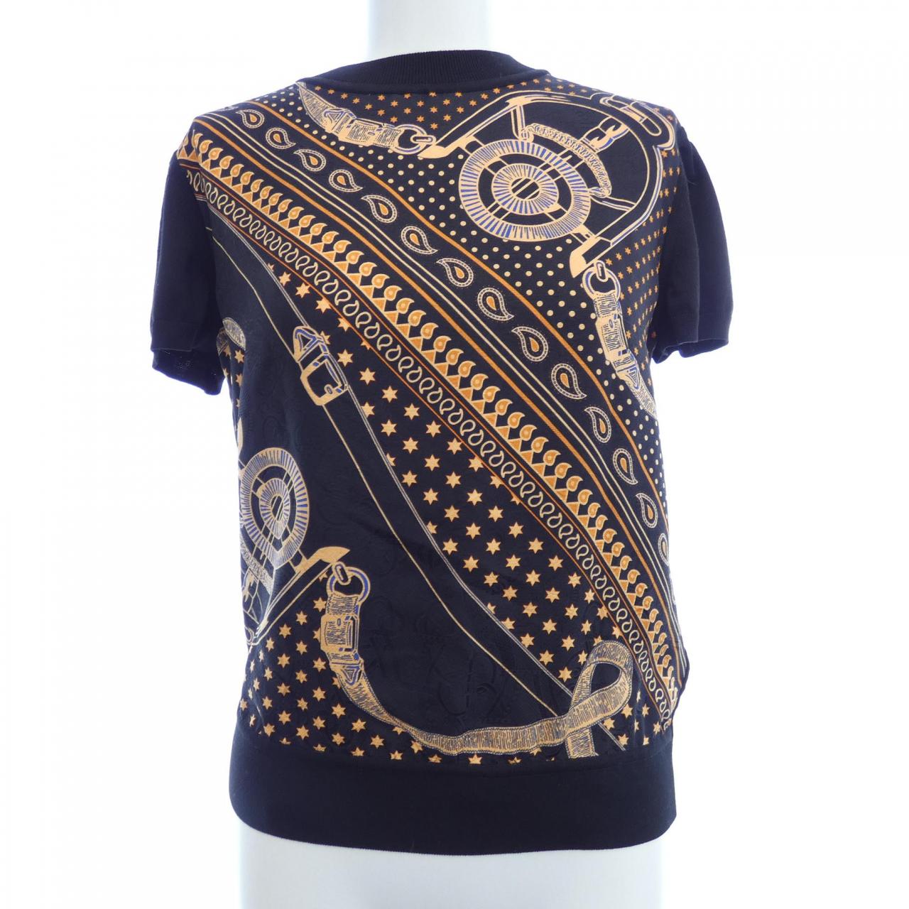 エルメス EPERON D'OR BANDANA シルクニット