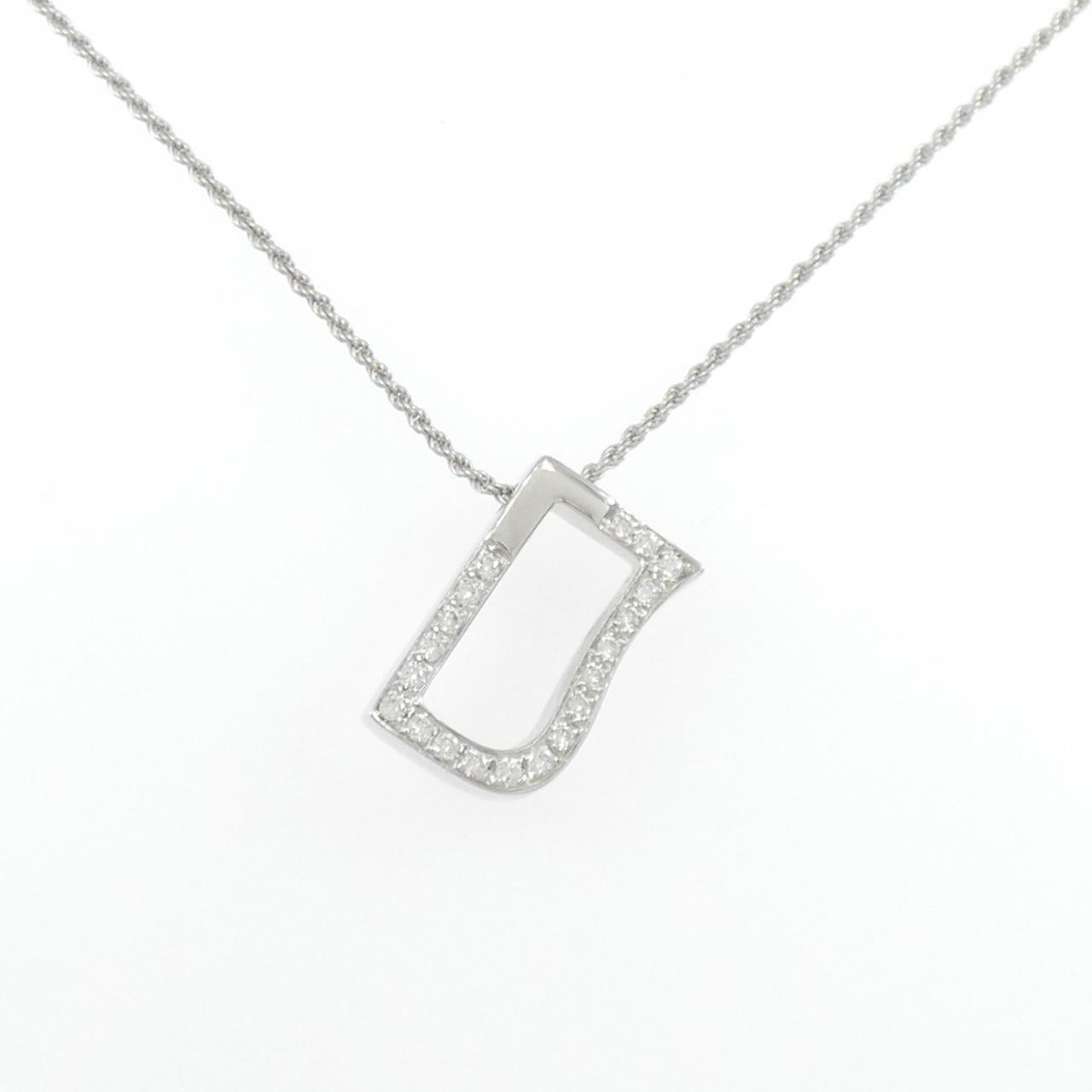 750ホワイトゴールドダイヤモンドネックレス