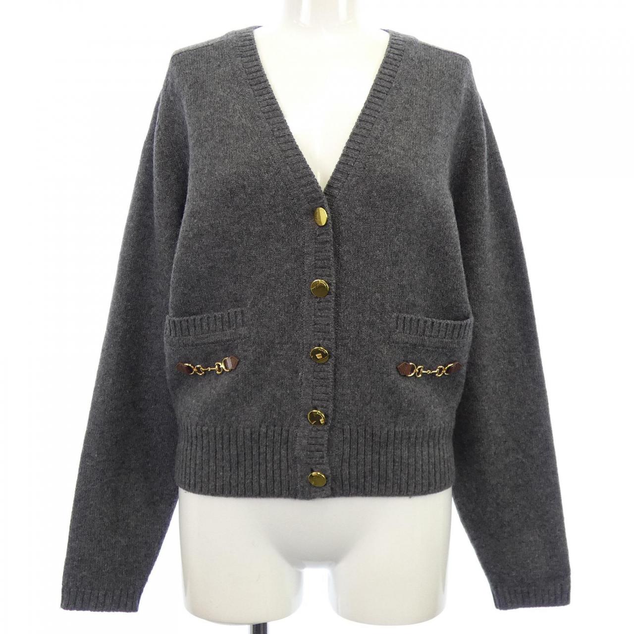 グッチ カシミヤカーディガン