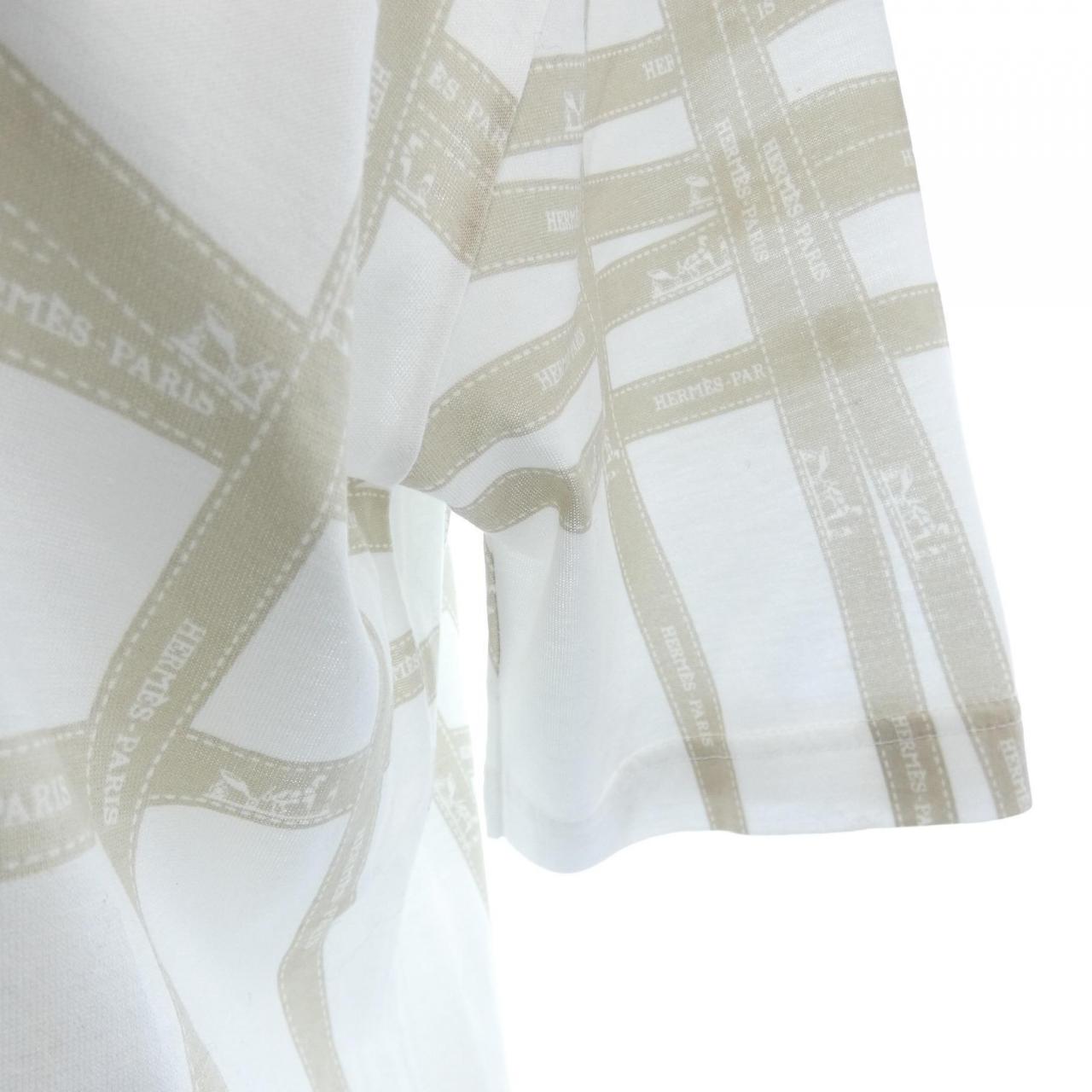 エルメス ボリュデュック コットンTシャツ L