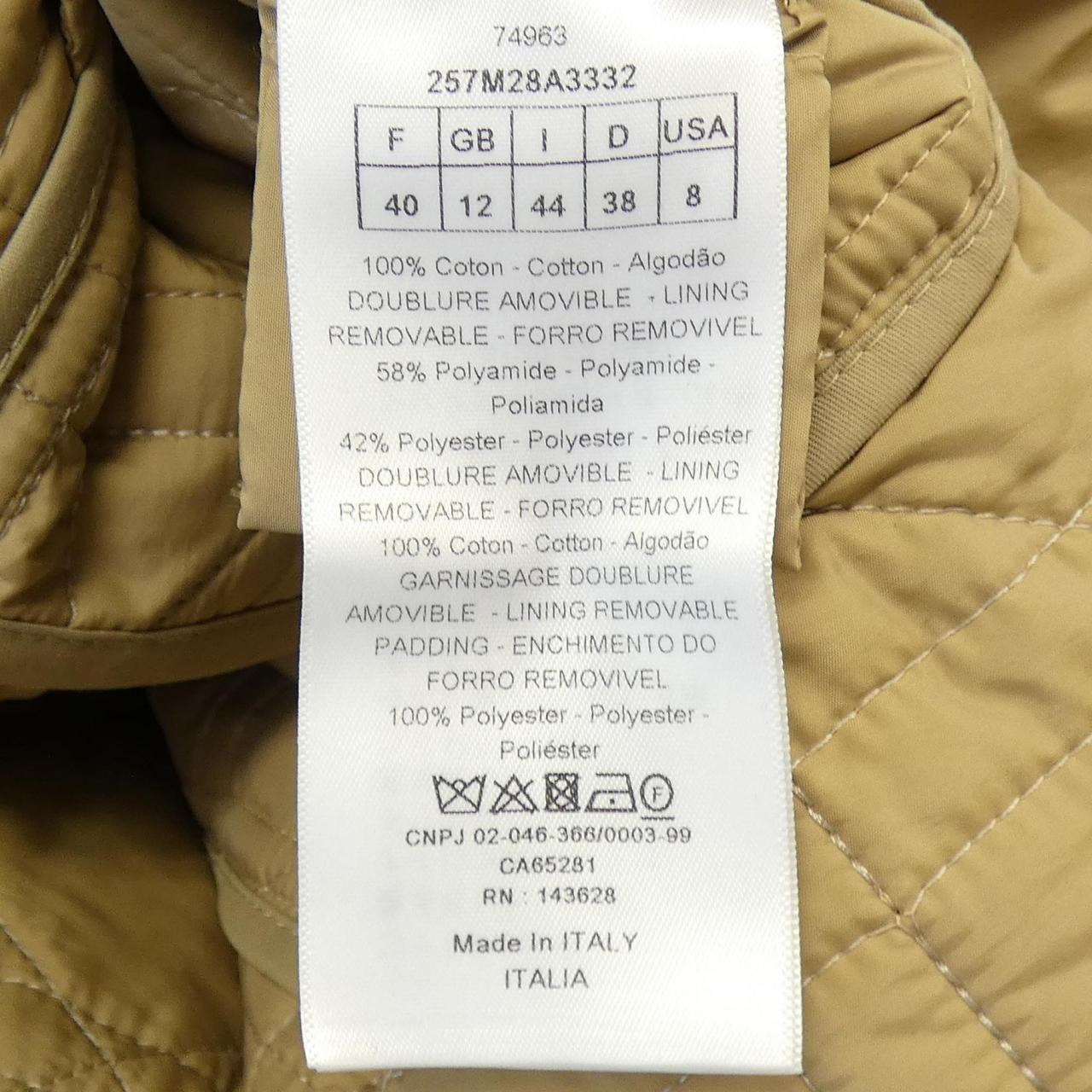 クリスチャンディオール MACROCANNAGE ウールコート