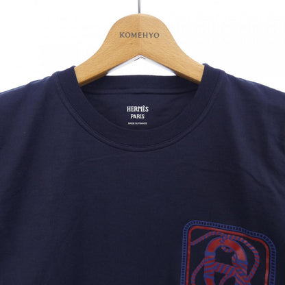 エルメス CANOE/CARTOUCHE コットンTシャツ