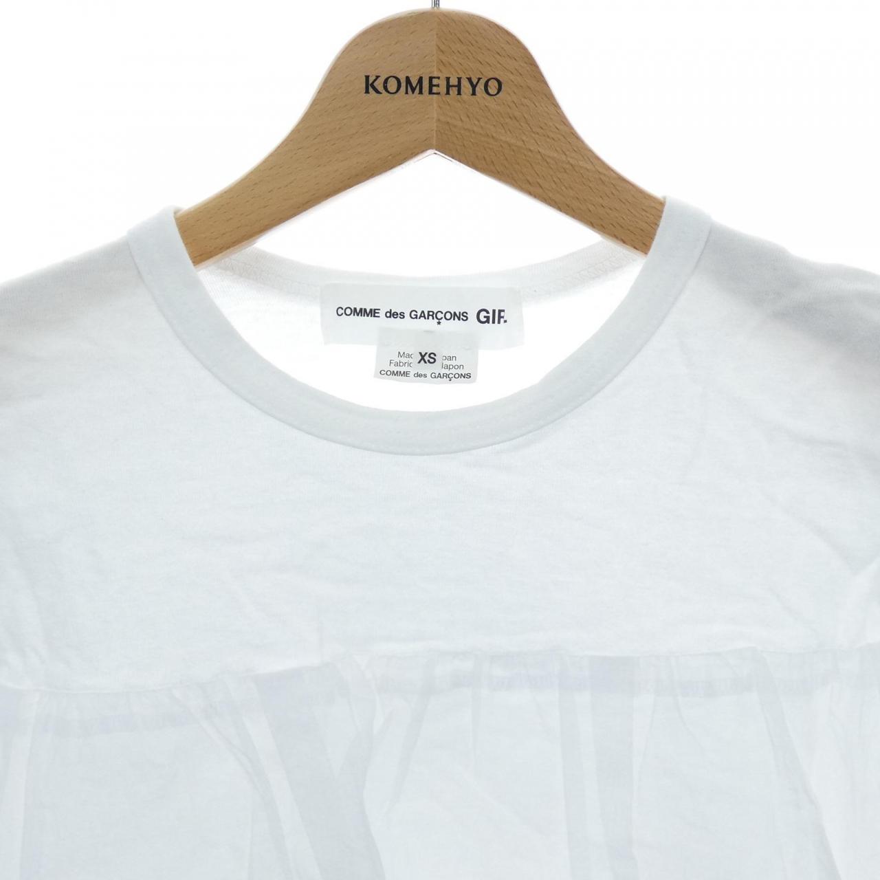 コムデギャルソンガール コットンTシャツ