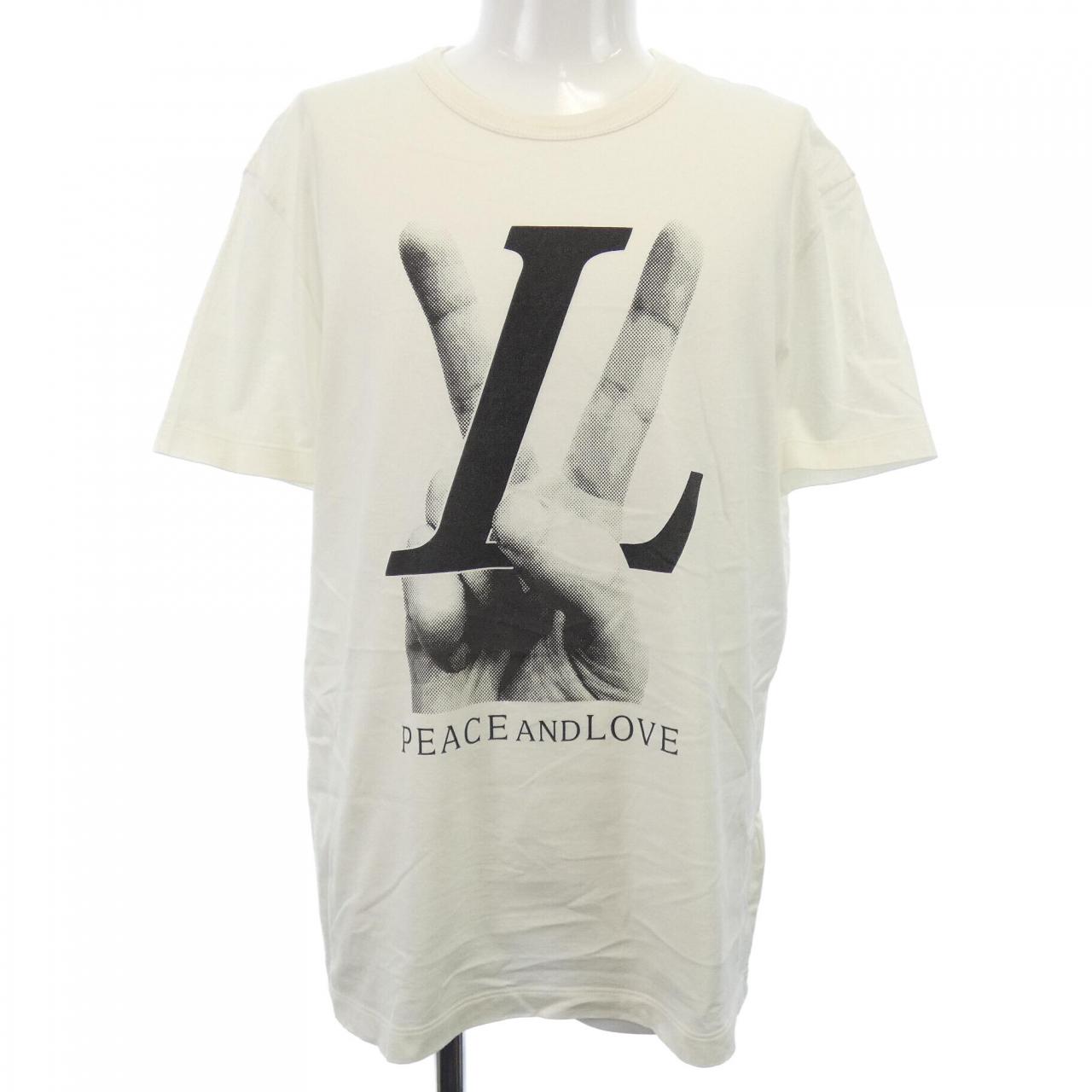 ルイヴィトン PEACE AND LOVE Tシャツ