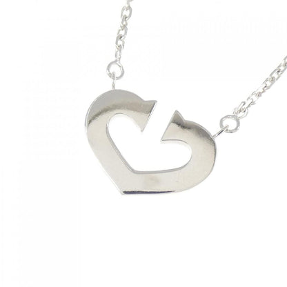 カルティエ Cハート 750ホワイトゴールド ネックレス
