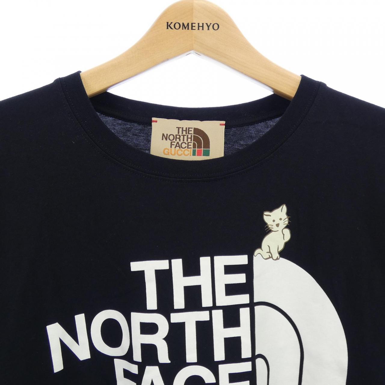 グッチザノースフェイス コットンTシャツ