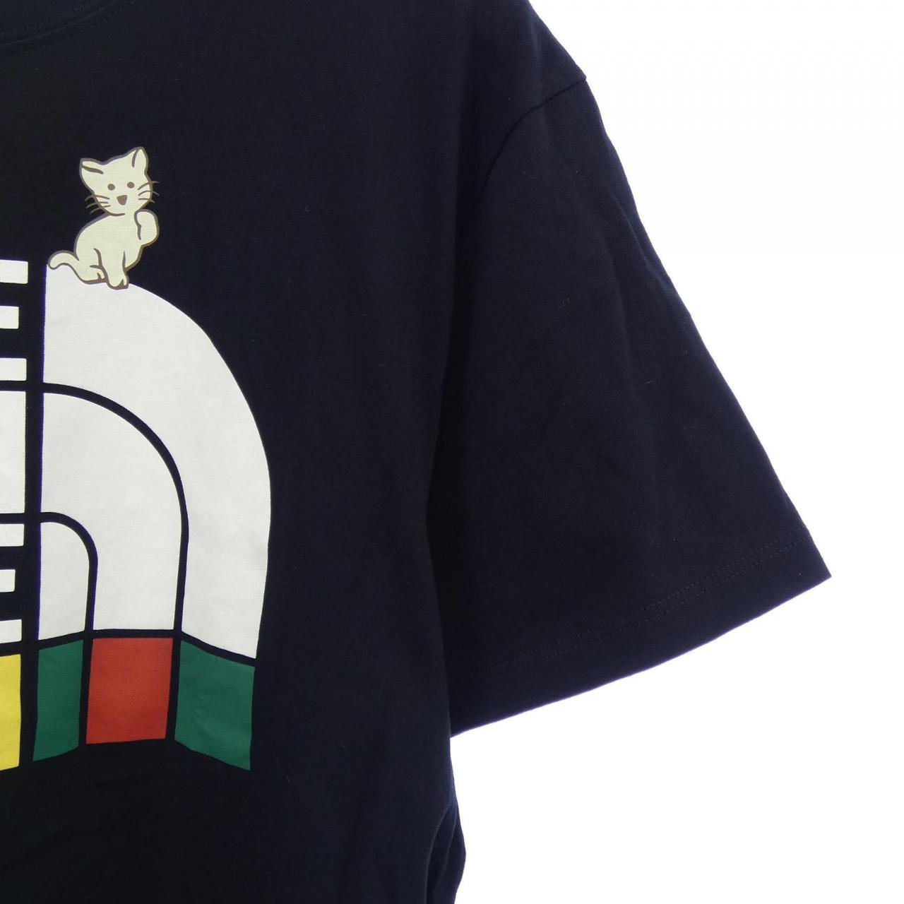 グッチザノースフェイス コットンTシャツ