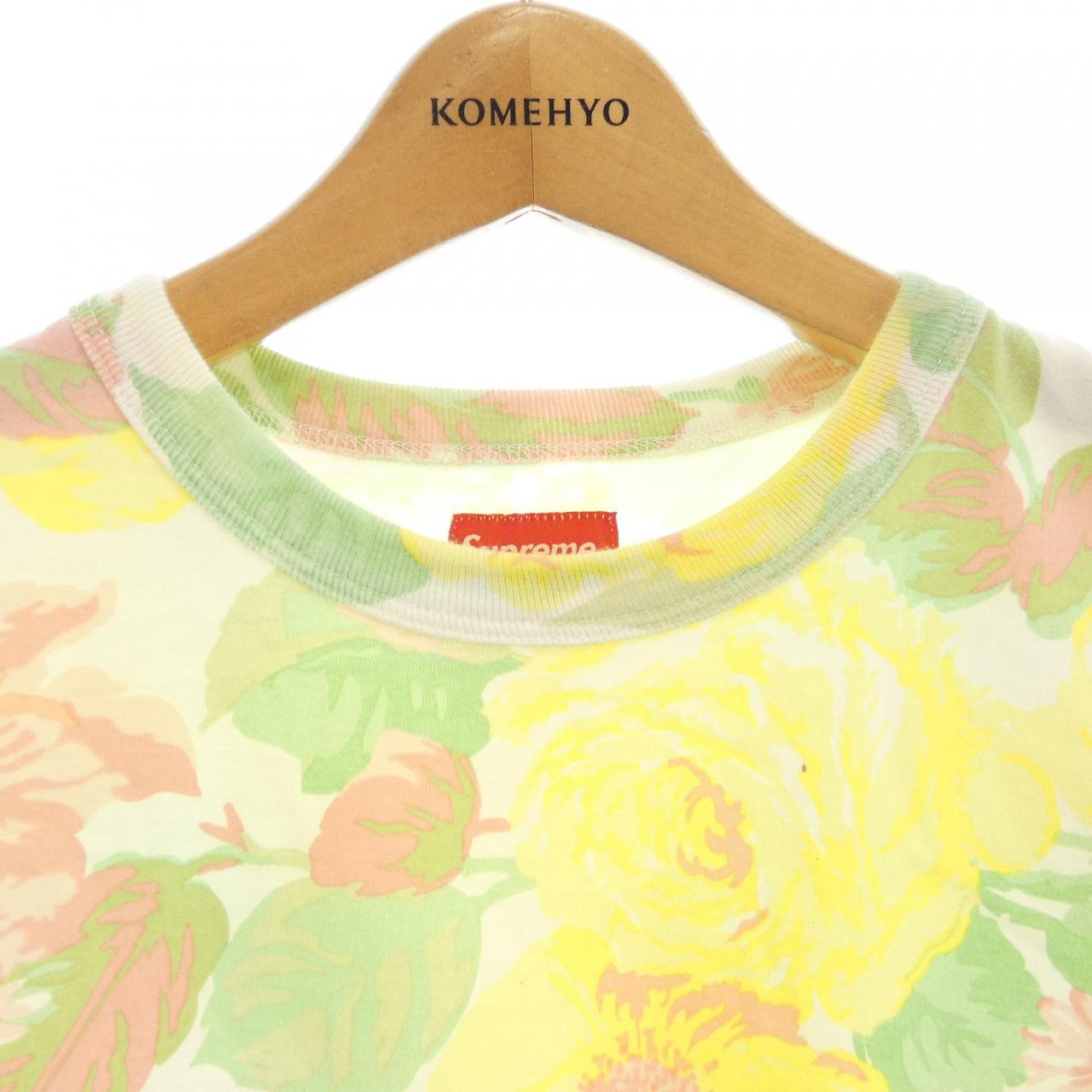 シュプリーム FLOWERS TEE コットン Tシャツ