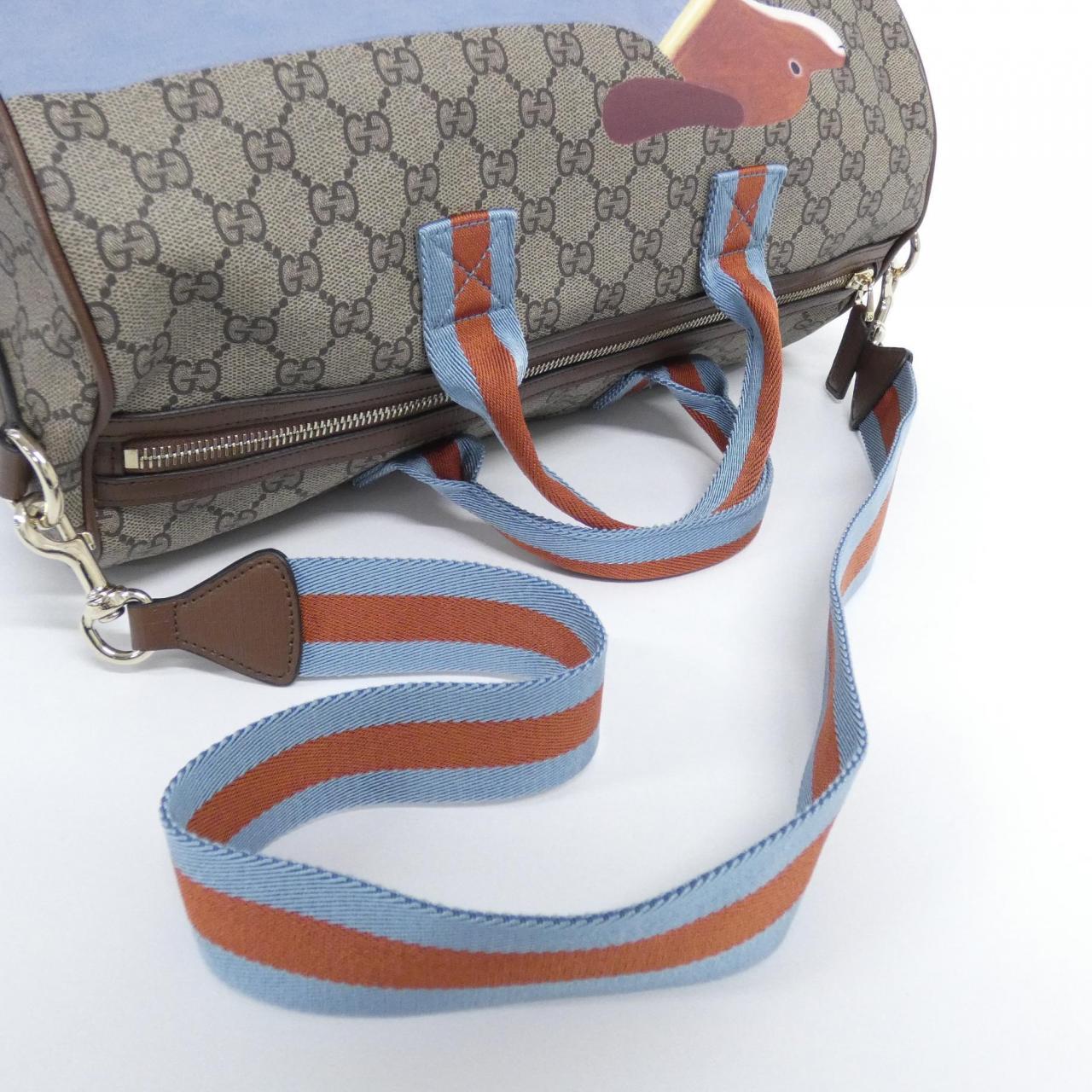 グッチ CHILDRENS GGスプリームキャンバスハンドバッグ