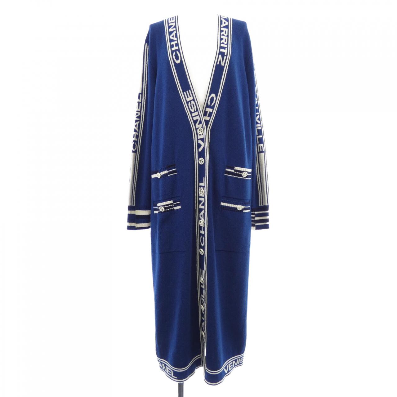 シャネル カシミヤロングカーディガン