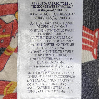 グッチ シルク半袖シャツ