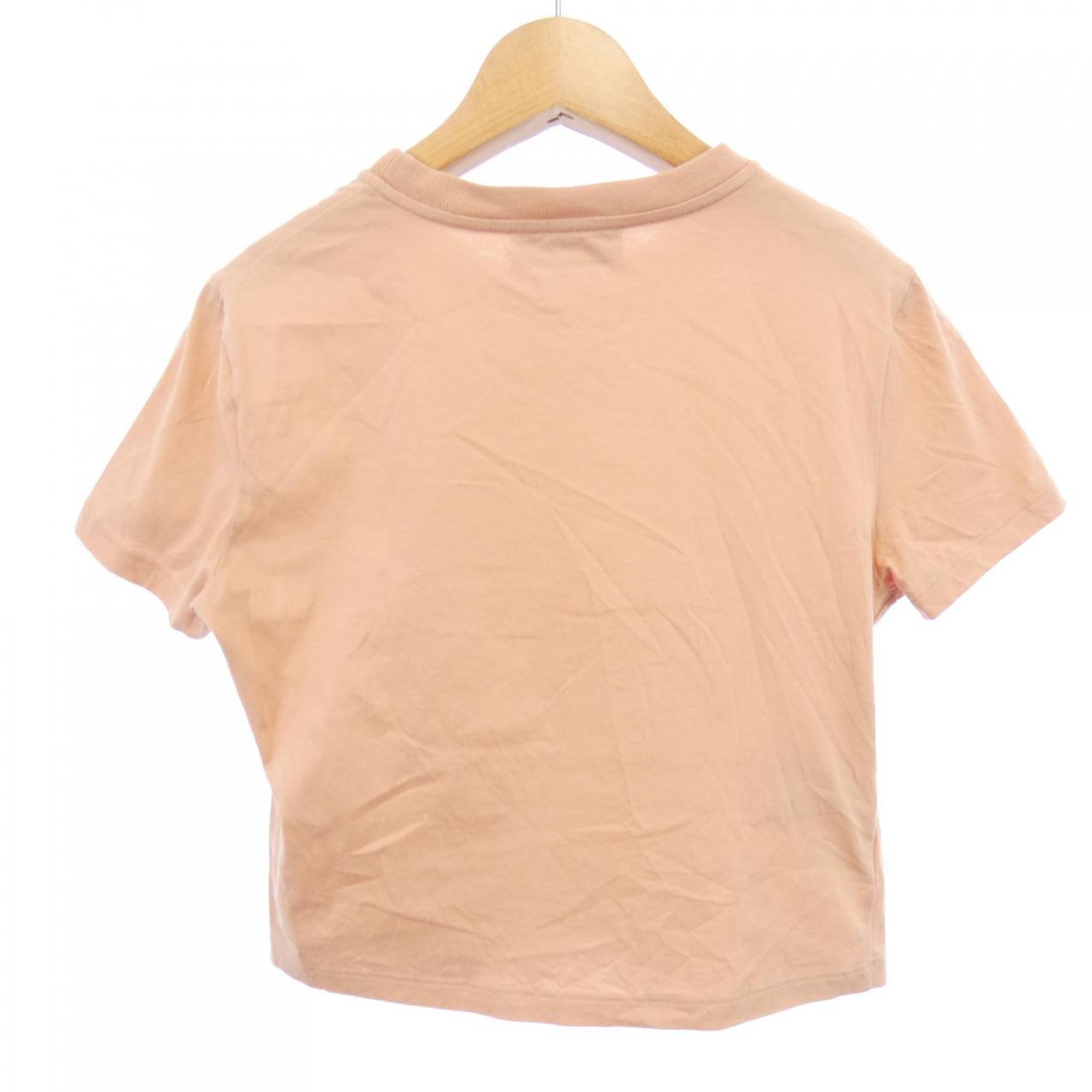 ミュウミュウ MIU MIU Logo Label コットンTシャツ