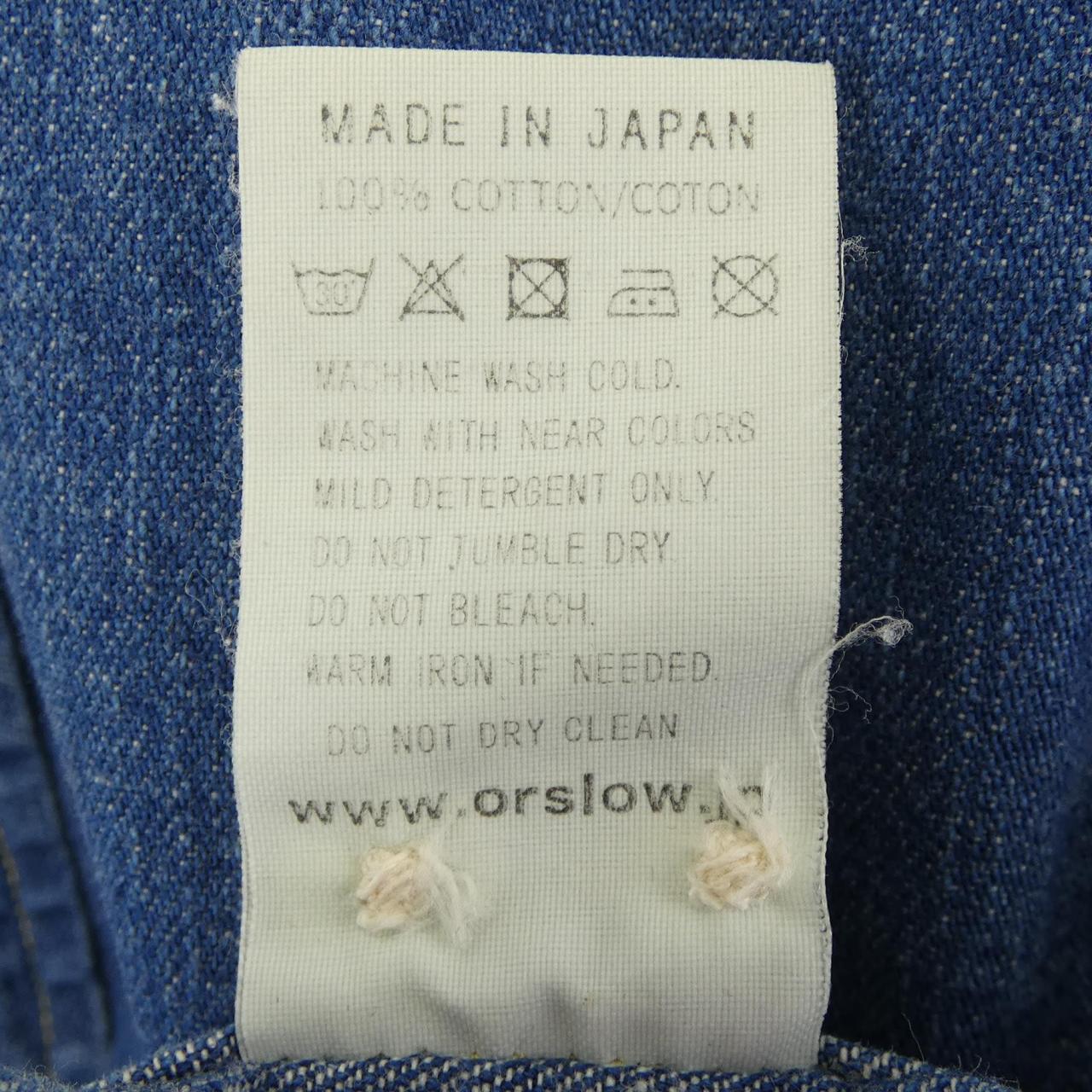 オアスロウ コットンシャツ