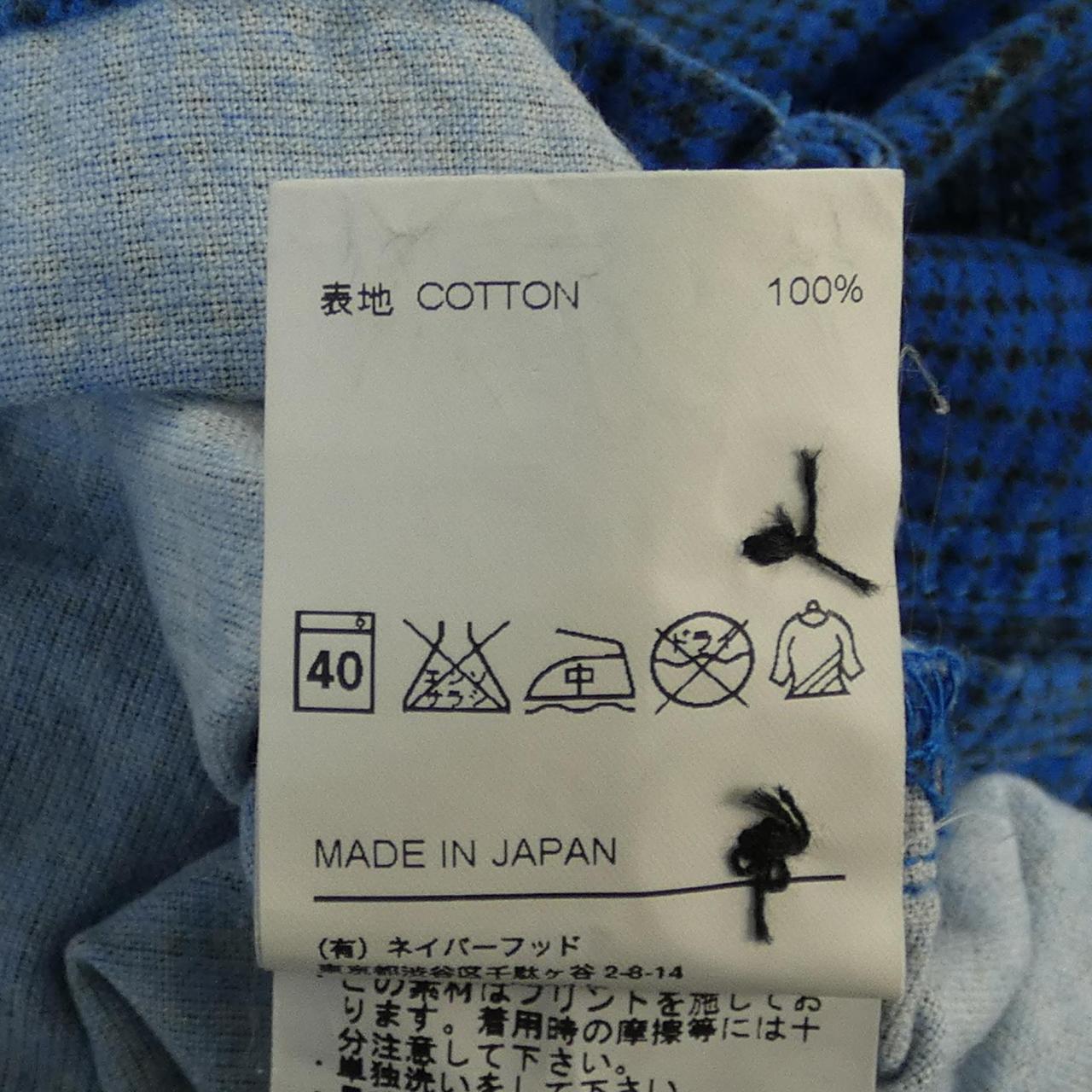 ネイバーフッド コットンシャツ