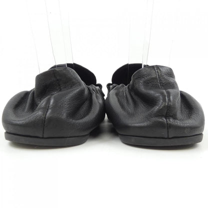 ミュウミュウ ギャザー ナッパ レザー ローファー