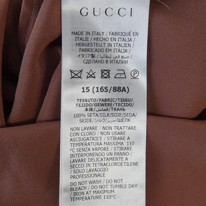 グッチ シルクシャツ