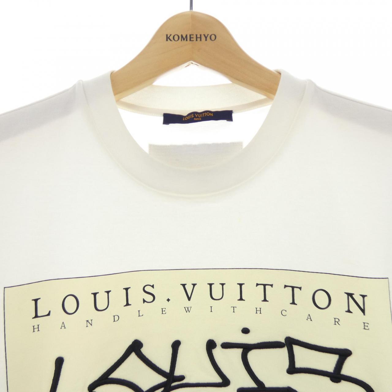 ルイヴィトン プリントコットンTシャツ