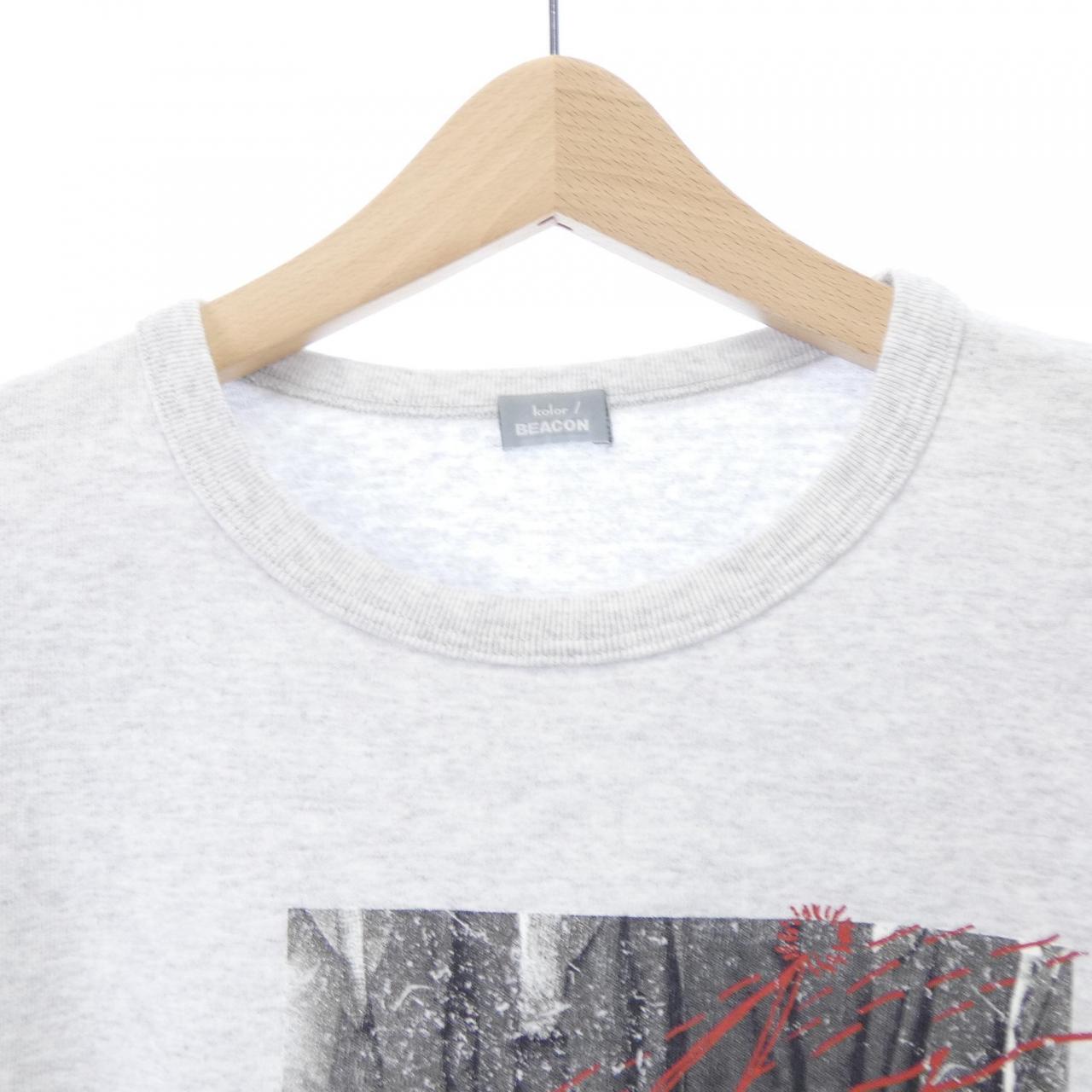 カラー コットンTシャツ