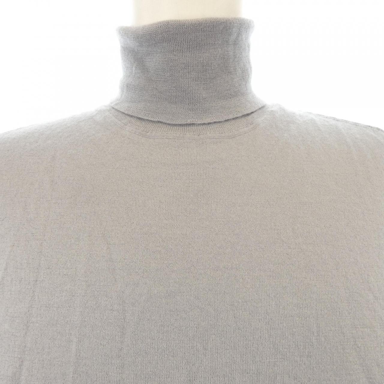 エルメス シルクカシミヤ ニット L