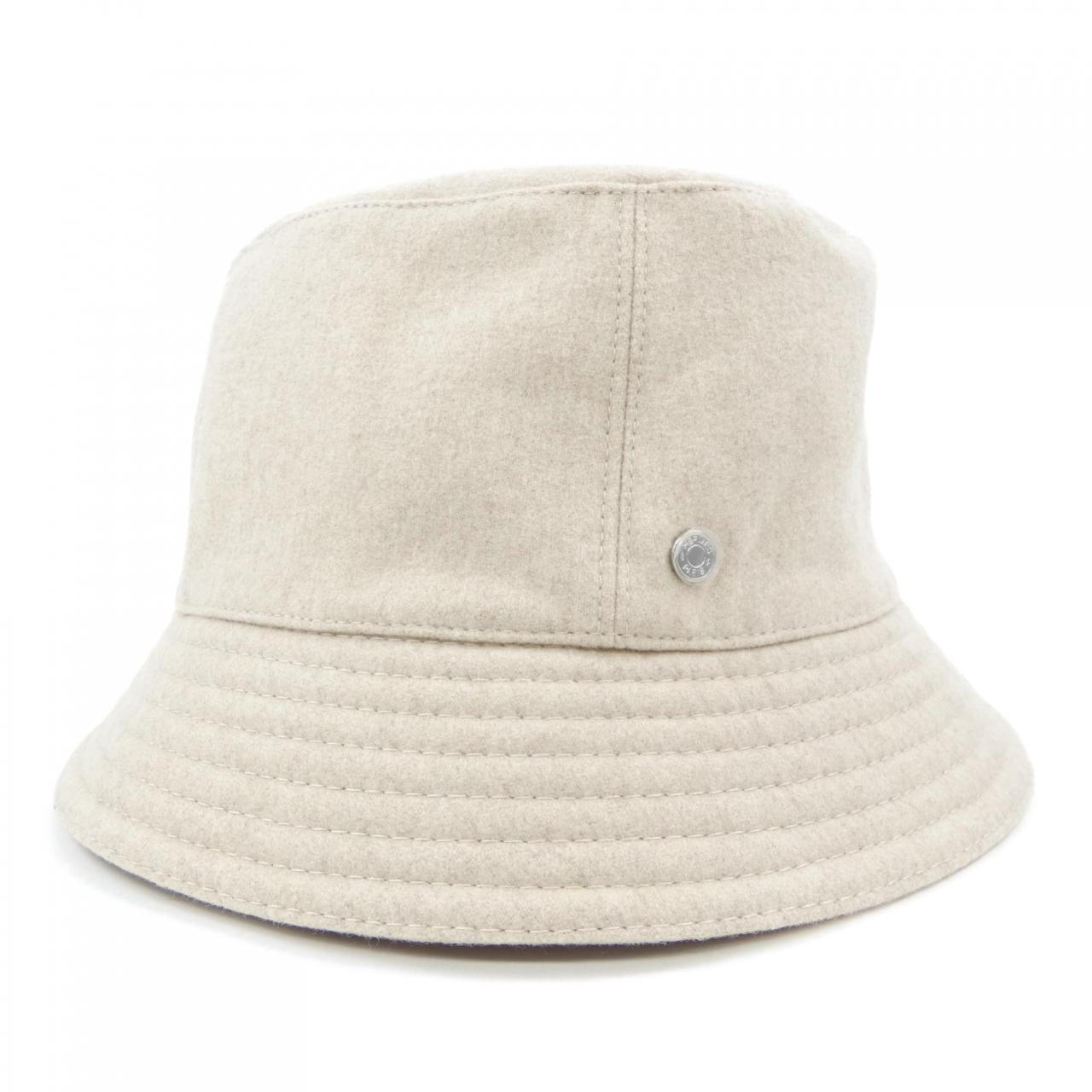 エルメス LA PARISIENNE H PASSANT カルヴィ カシミヤ ハット