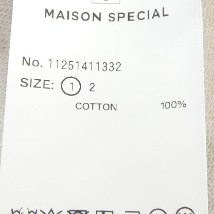 メゾンスペシャル コットンTシャツ