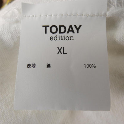 TODAY EDITION コットンTシャツ