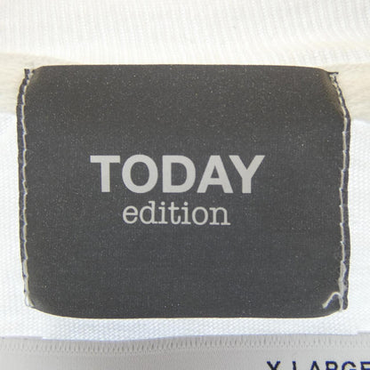 TODAY EDITION コットンTシャツ