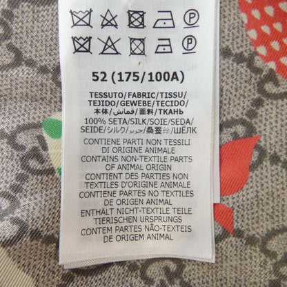 グッチ シルク半袖シャツ