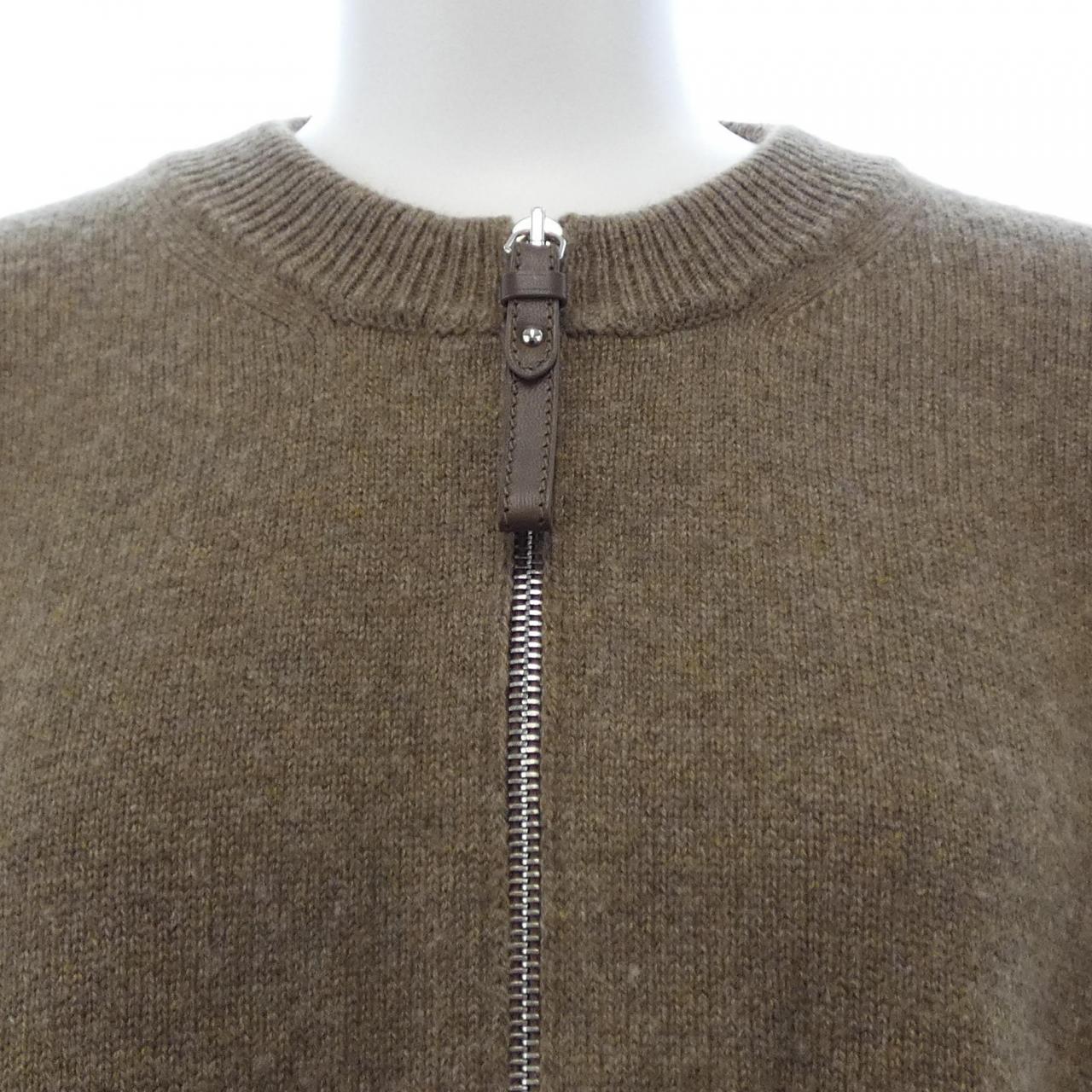 エルメスクルードセル カシミヤカーディガン