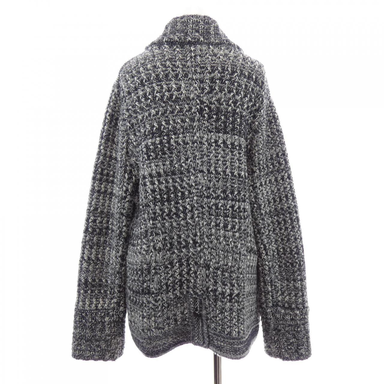 シャネル カシミヤ混ジャケット