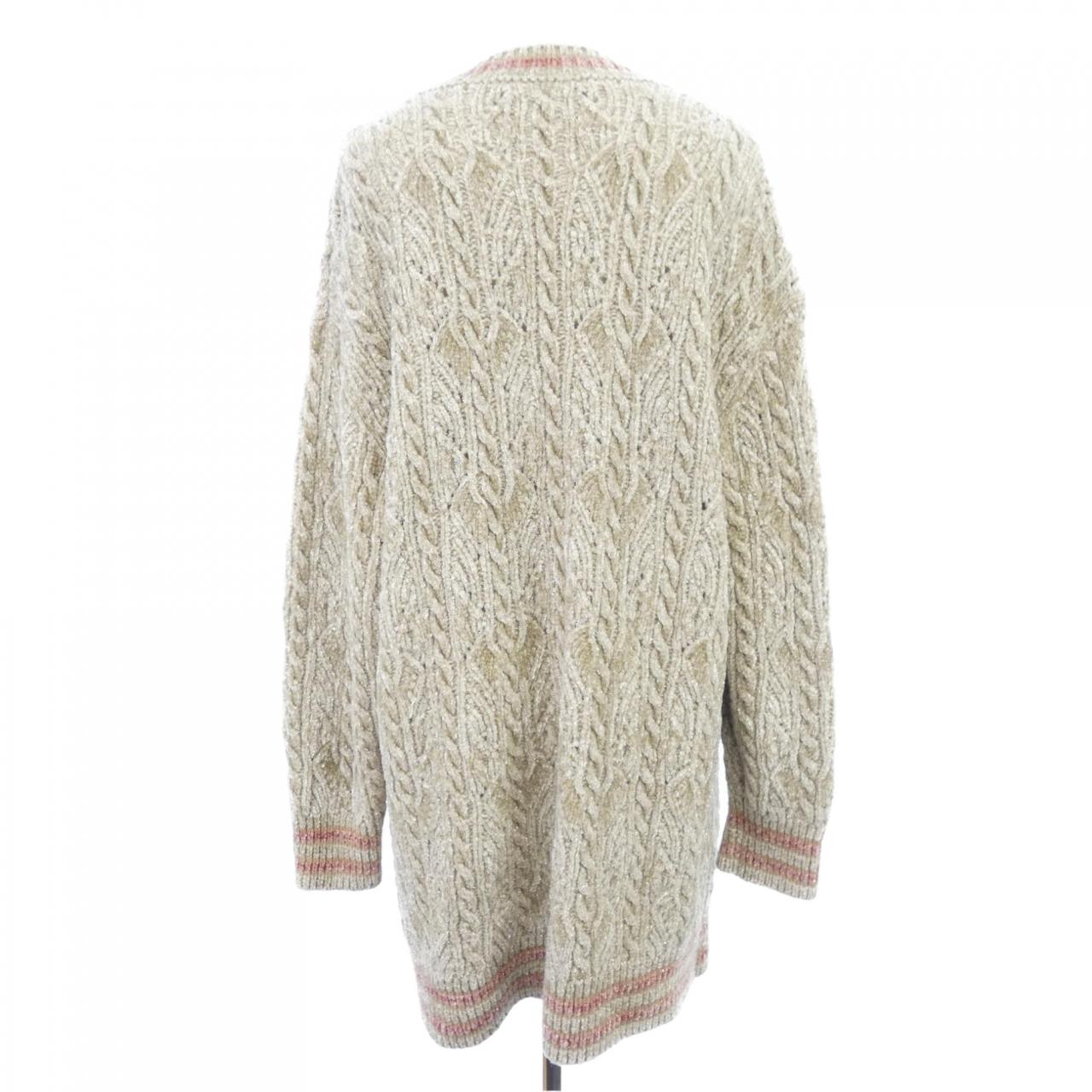 シャネル カシミヤ混カーディガン