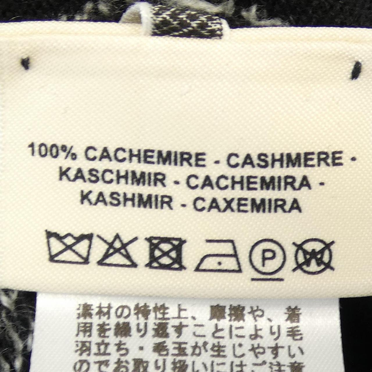 エルメス ラウンドH カシミアワンピース