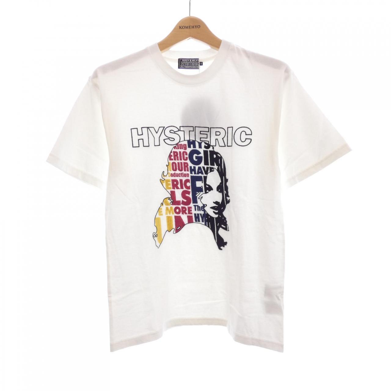 ヒステリックグラマー コットンTシャツ