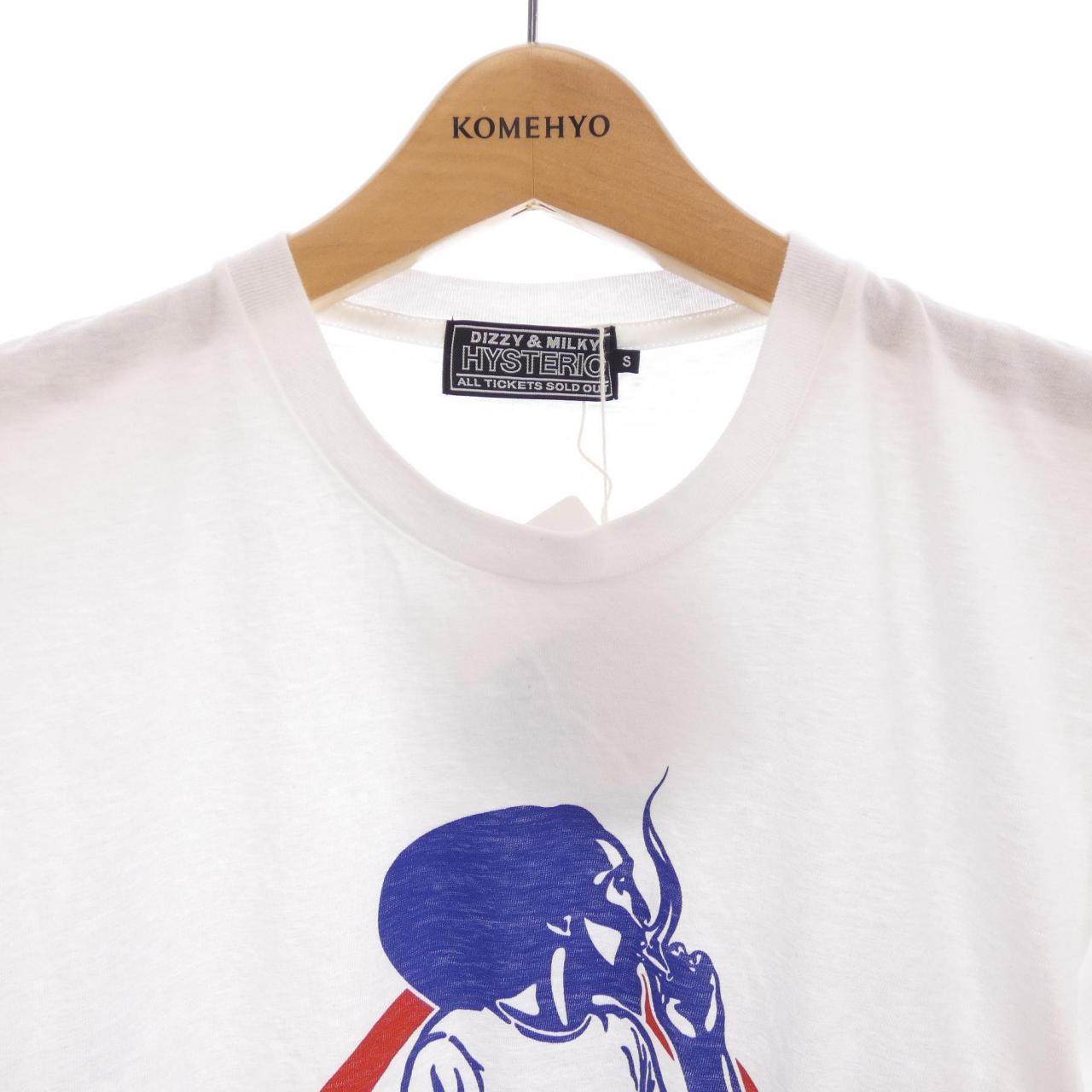 ヒステリックグラマー コットンTシャツ