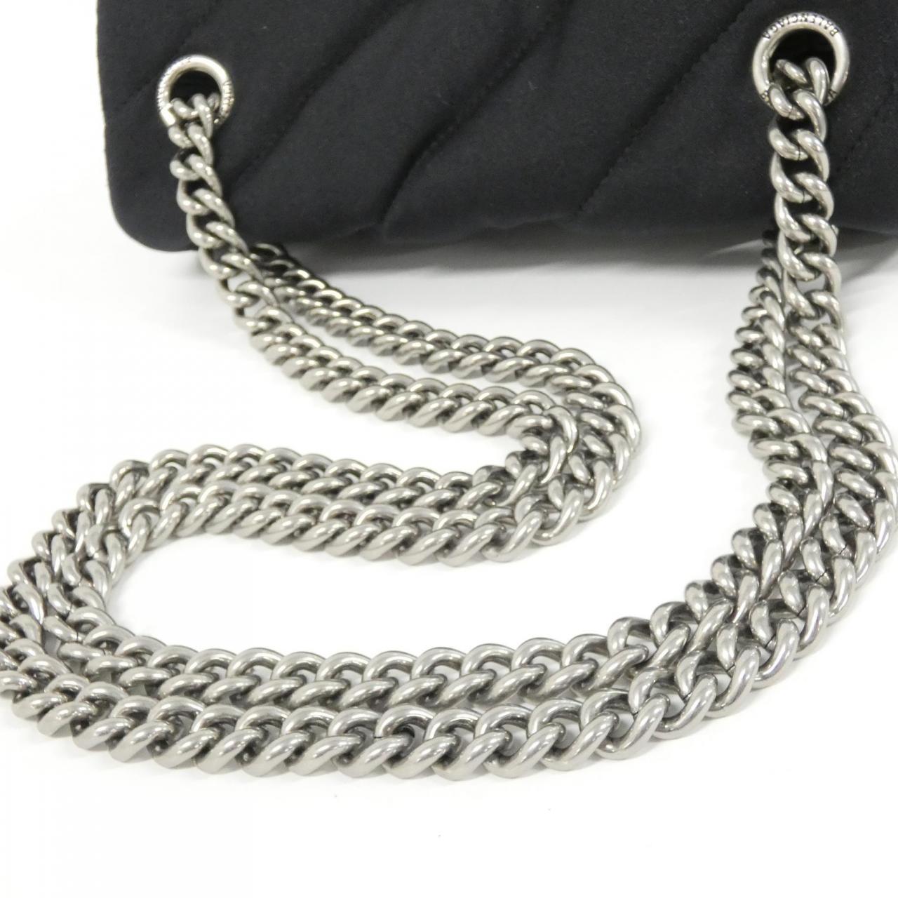 バレンシアガ CLUSH CHAIN SMALL ナイロン ショルダーバッグ