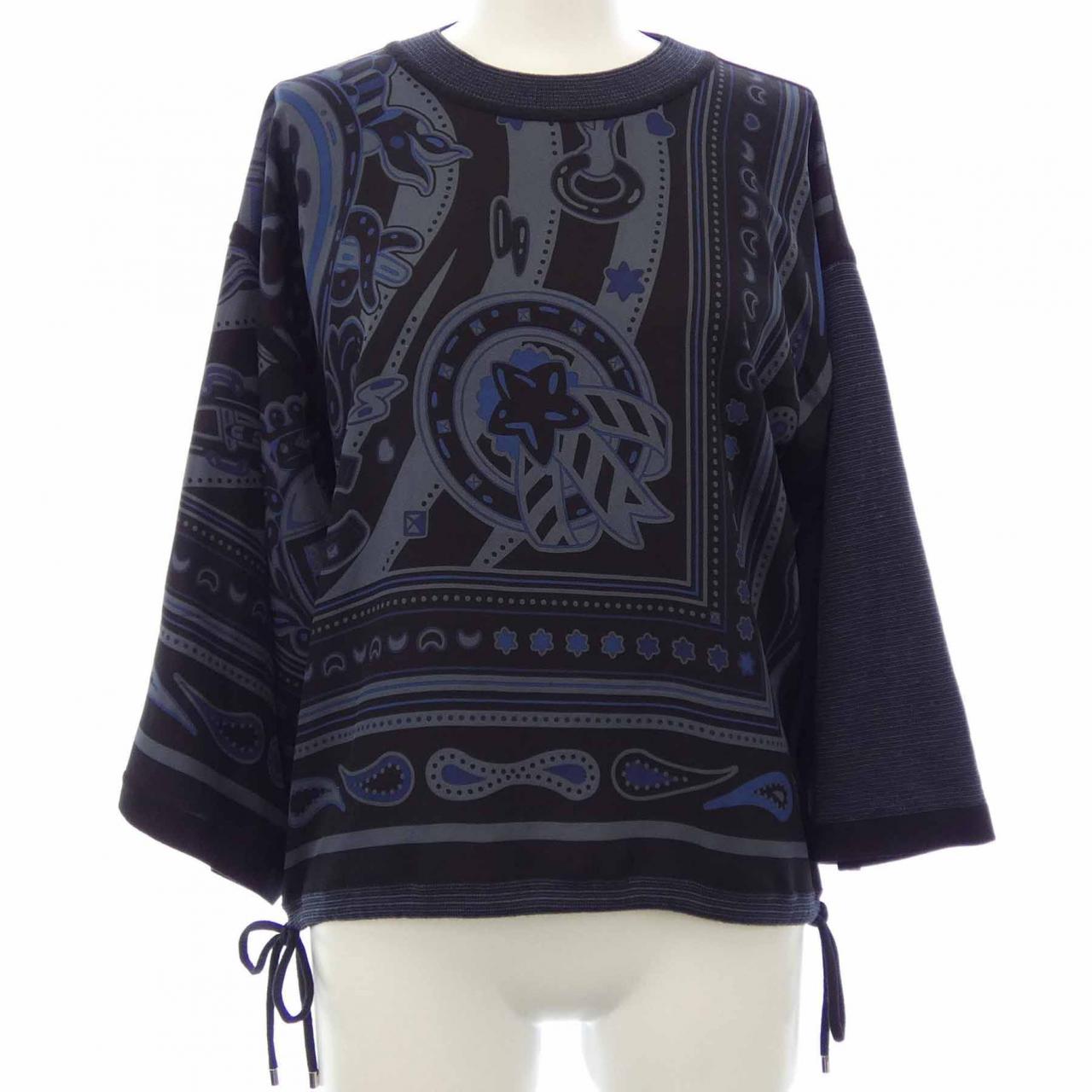 エルメス CANDY LIBRIS BANDANA ツイルレーヌ トップス