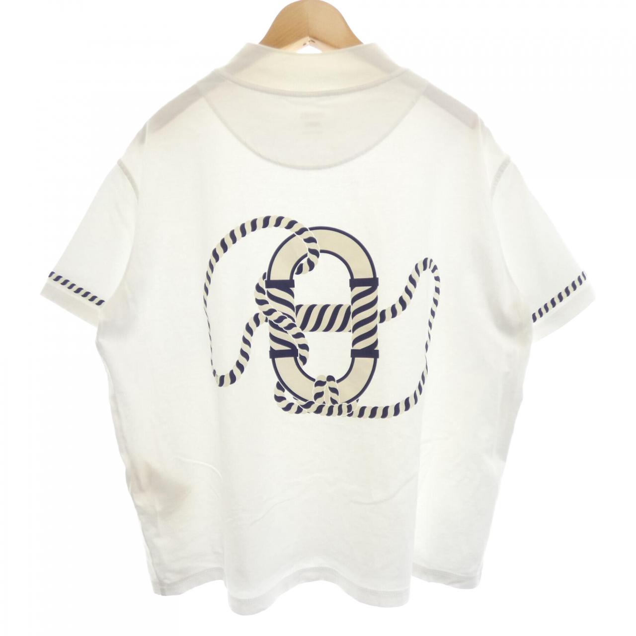 エルメス CARTOUCHE コットンTシャツ
