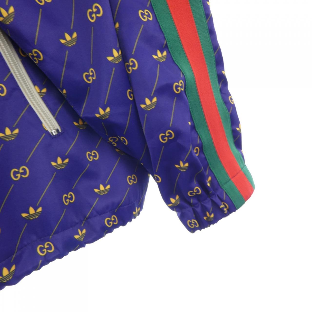 グッチ ADIDAS TREFOIL PRINT ジャケット