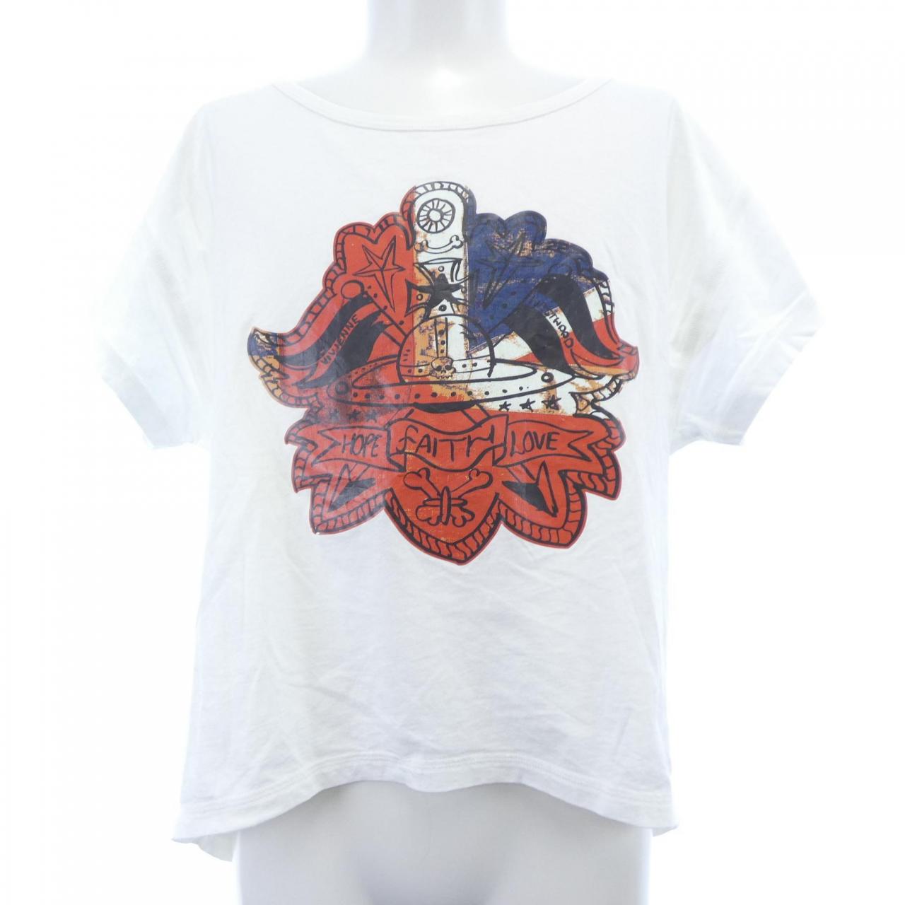 ヴィヴィアンウエストウッド コットンTシャツ