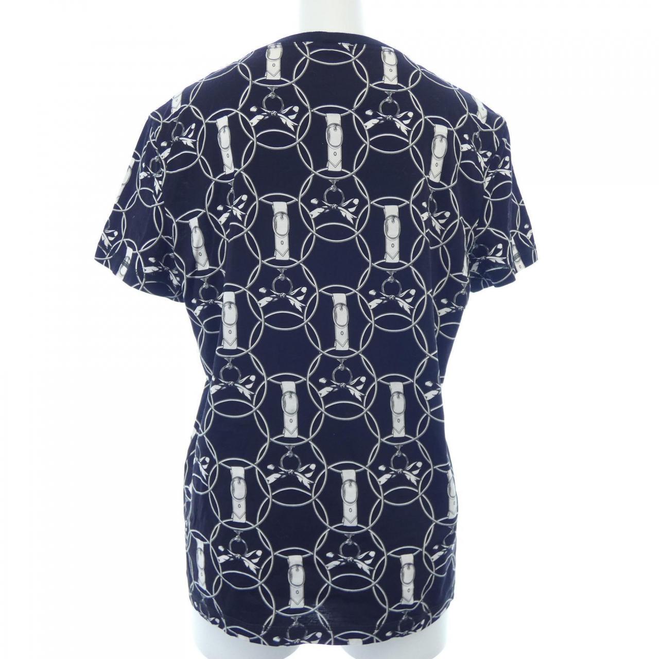 エルメス LA PROMENADE DU MATIN コットンTシャツ